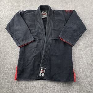 Gameness Gi Top Kids Size 1 Black BJJ Jiujitsu Grappling Active Unisex